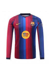 Barcelona Jalkapallovaatteet Kotipaita 2026-27 Pitkähihainen